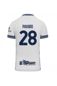 Fotbalové Dres Inter Milan Benjamin Pavard #28 Venkovní Oblečení 2024-25 Krátký Rukáv